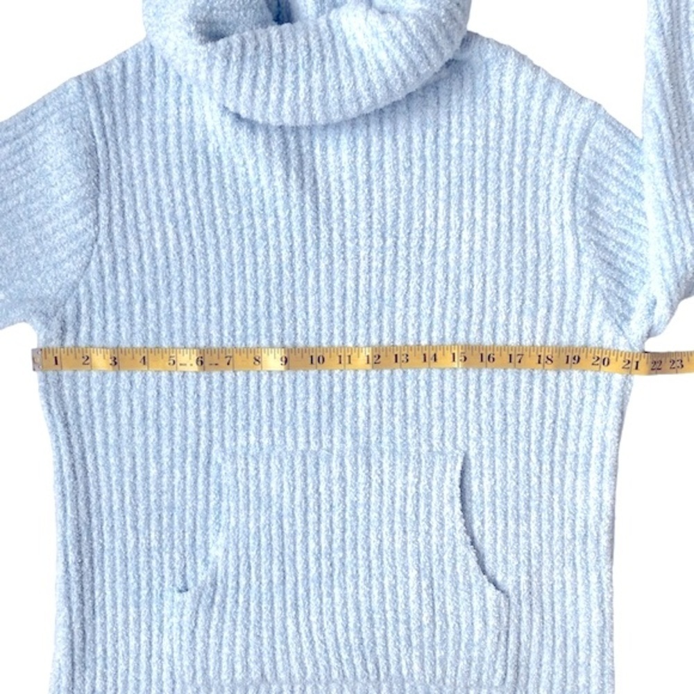 SOFTIES Lounger Marshmallow Soft Slouch Turtleneck Long Sleeve Blue Women S/M - Picture 10 of 13